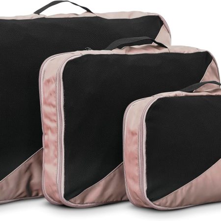 Samsonite 3-Piece Compression Packing Cube Set, Dusty Rose