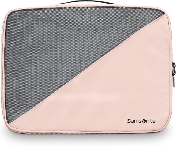 Samsonite 3-Piece Compression Packing Cube Set, Dusty Rose - Image 6